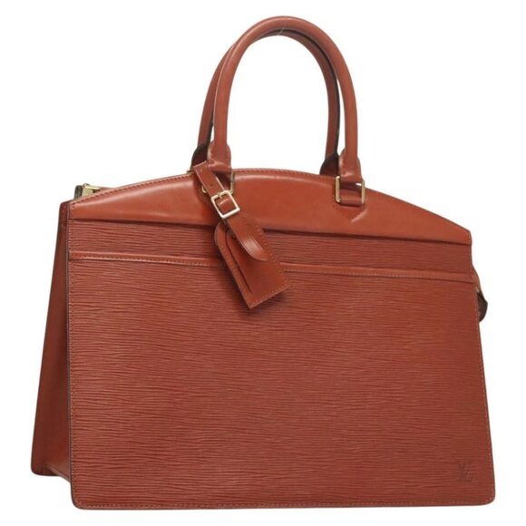 LOUIS VUITTON Epi Riviera Hand Bag Brown M48183 LV - Picture 1 of 16